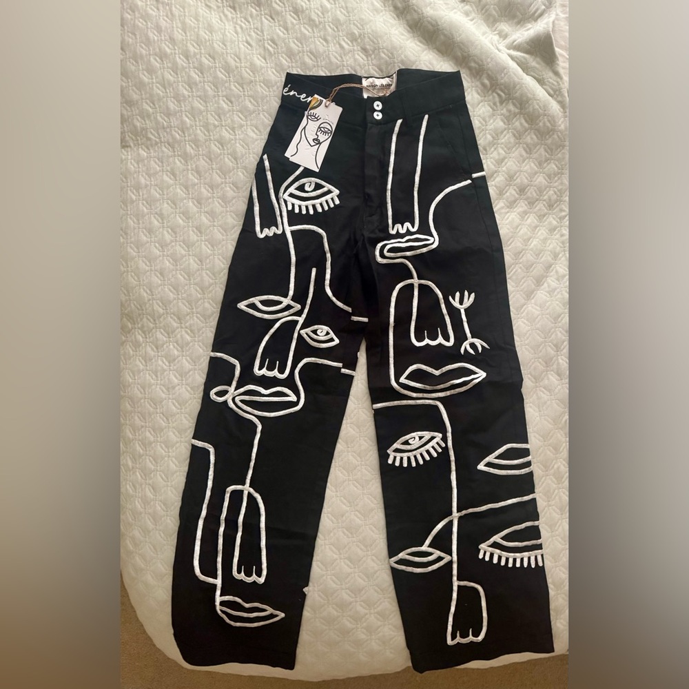Maison Les Enerves - Pants Siam - Noir *BRAND NEW*